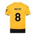 Cheap Wolves Ruben Neves #8 Home Football Shirt 2022-23 Short Sleeve
